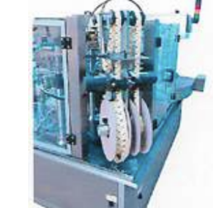 Máquina de llenado y sellado rotativo para “pouches” prefabricados