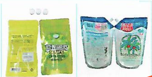Possible samples of doypack pouches
