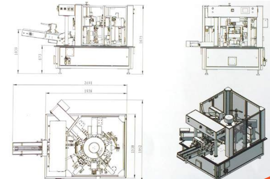 Ap-8bt tamaño standard despliegue de máquina