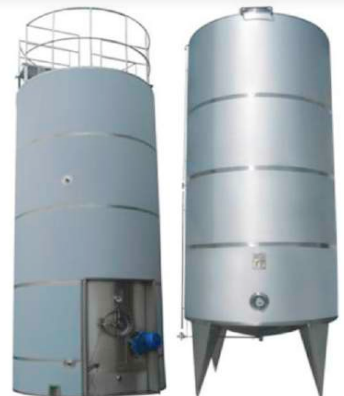 Gran tanque de almacenamiento exterior