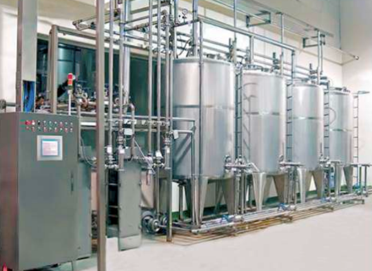 Sistema cip completamente automatico de tipo dividido