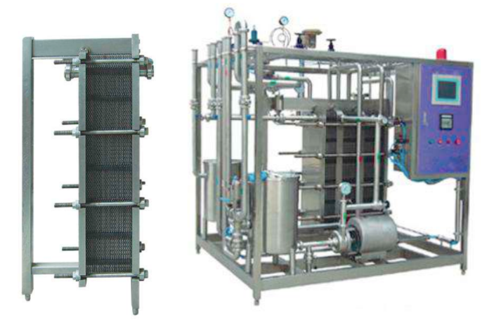 Pasteurizacion de placas (Tres secciones)