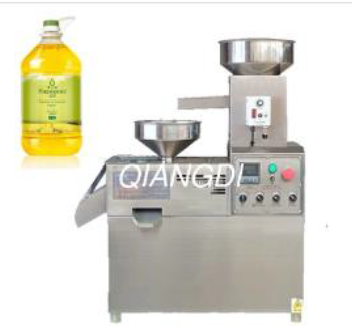 Aceite comercial de semillas de cáñamo de tipo medio Equipo de prensado Coco Cacahuete Sésamo Máquina extractora de aceite