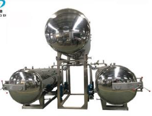 Eléctrico semiautomático industrial máquina esterilizadora de autoclave para Botellas/bolsas/bolsas/alimentos enlatados