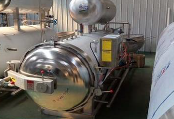 material industrial SUS 304 Retorta Olla de autoclave / olla de autoclave de retorta de pulverización máquina para productos alimenticios