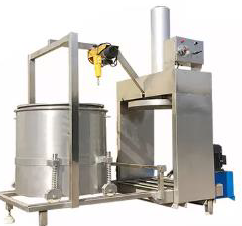 Máquina industrial prensada en frío de jugo de sandía a pequeña escala con presión hidráulica