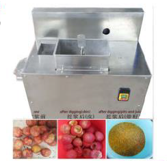 Frutas de la pasión semiautomáticas industriales máquina extractora de jugo y hueso/jugo Máquina rascadora