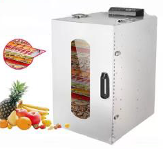 material comercial de acero inoxidable máquina deshidratadora de frutas / verduras para la venta
