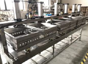 tofu neumático duro automático de china máquina de fabricación con molde de 6 tofu