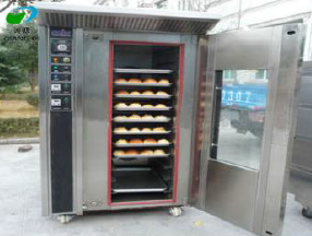 Calefacción de gas de buena calidad 12 bandejas Horno de convección para alimentos, pan/pastelería