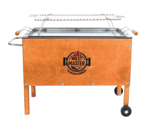 Caja China Premium Mediana + Parrilla de Varillas Inoxidable