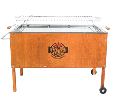 Caja China Master Grande + Parrilla Galvanizada