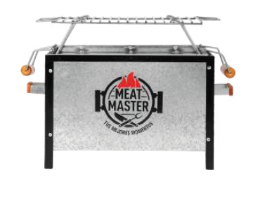 Caja China Chica Galvanizada + Parrilla de varillas inoxidable