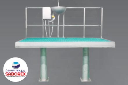 Plataforma para desollar patas traseras