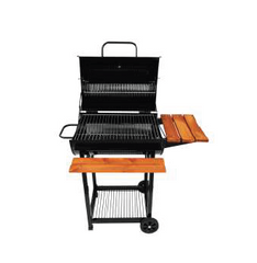 Parrilla Mediana Meat Master con Tapa De Dos Niveles Premium