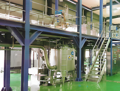 Linea de procesamiento de citricos